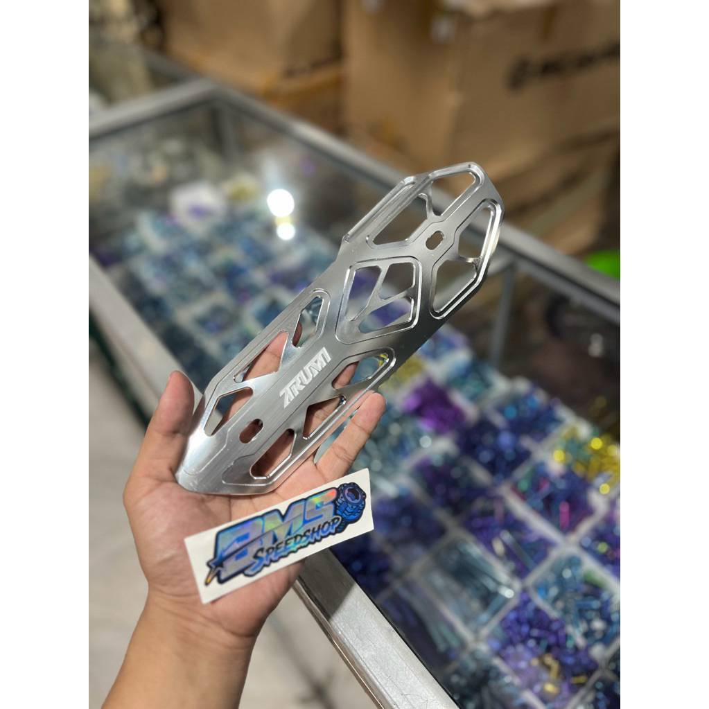 COVER KNALPOT CNC ARM ARUMI MIO VARIO BEAT