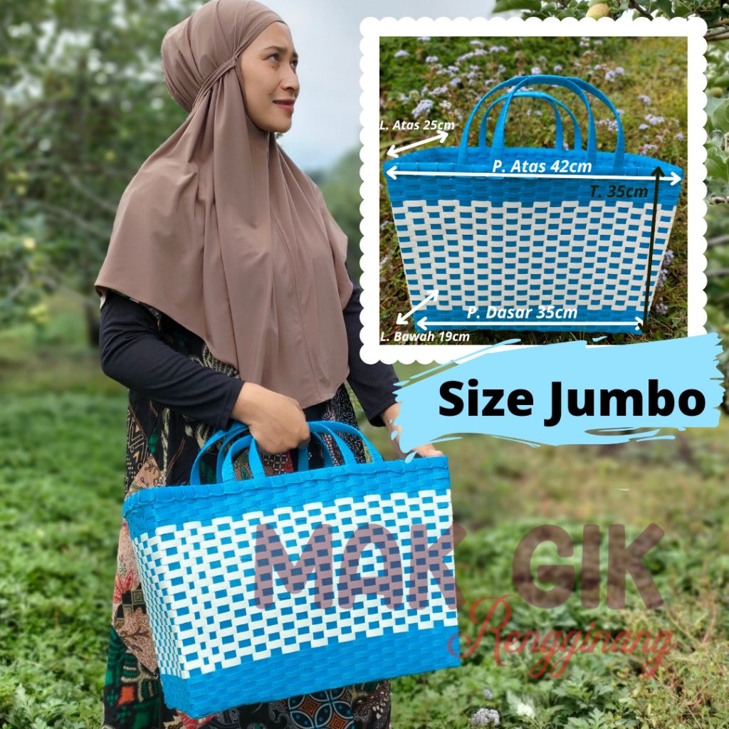 Tas Anyaman Size Jumbo / Keranjang Parsel/ Tas Hampers/ Tas Hajatan