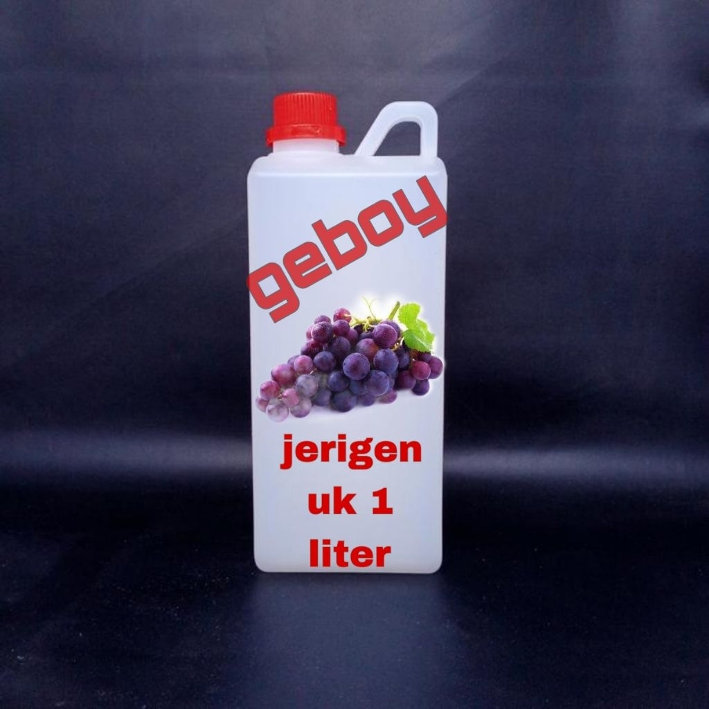 Jerigen 1 liter segel besar tebal BARU ISI 1 PCS