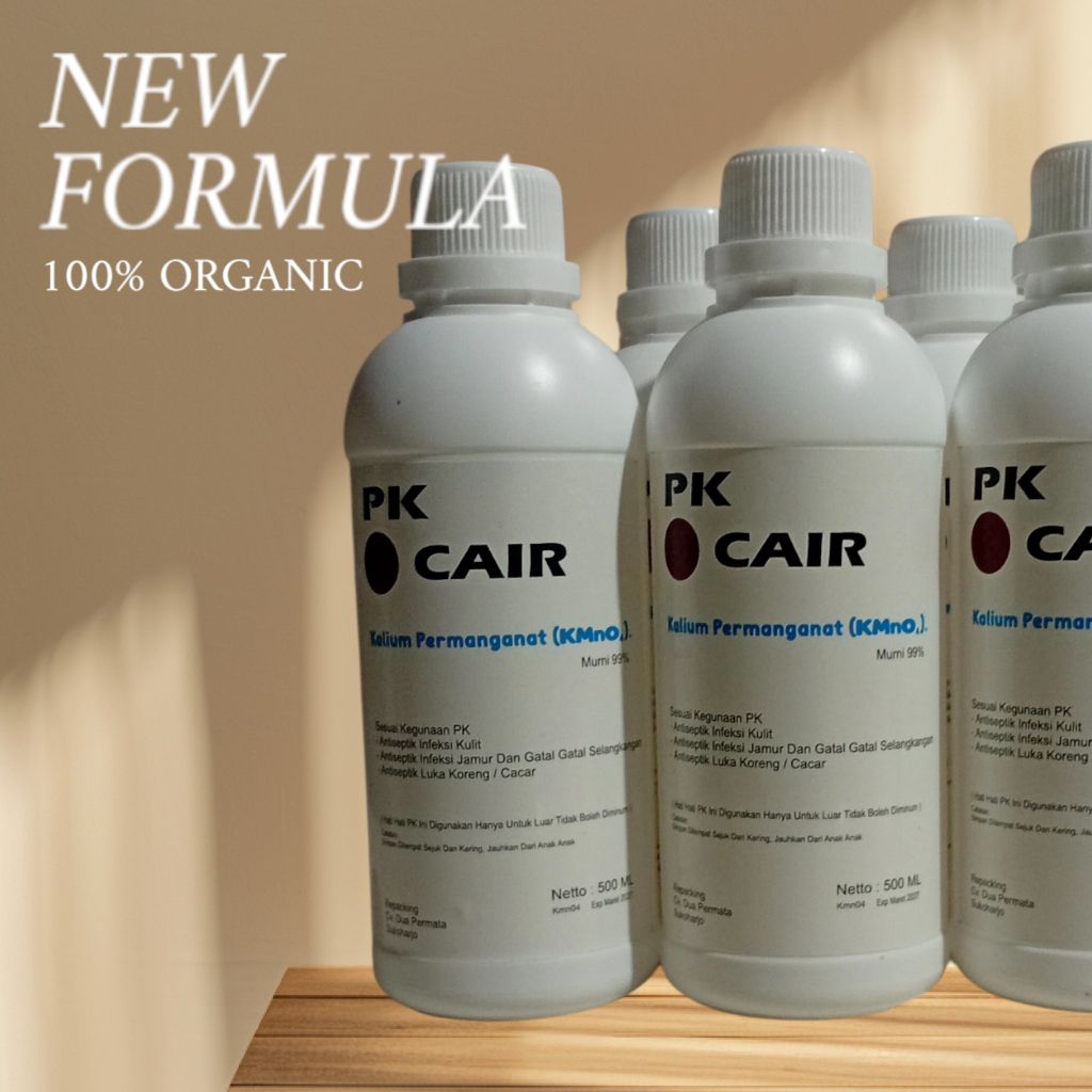 OBAT PK Cair 500ml Murni Antiseptik Luka Infeksi Kulit Jamur Gatal Gatal
