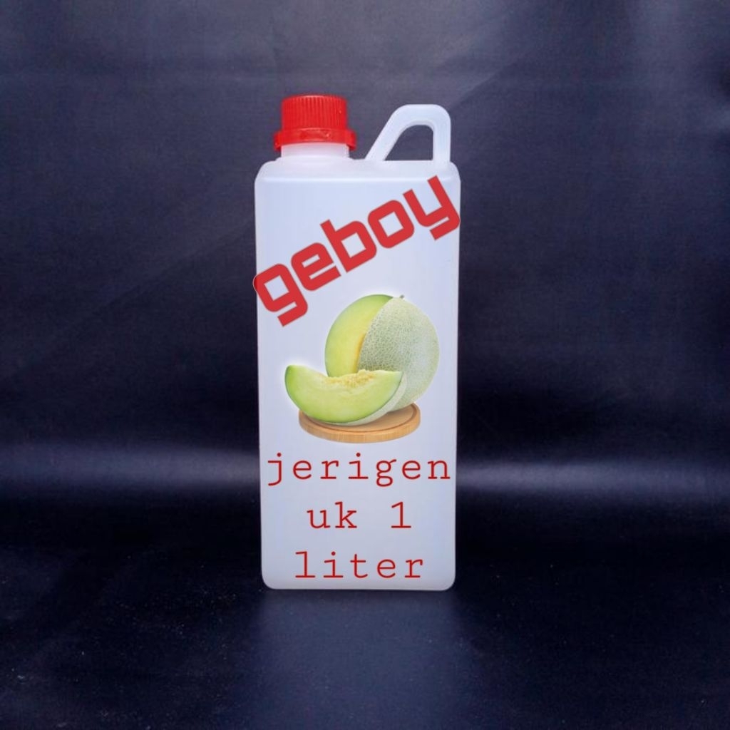 Jerigen 1 liter segel besarr tebal BARU ISI 20 PCS