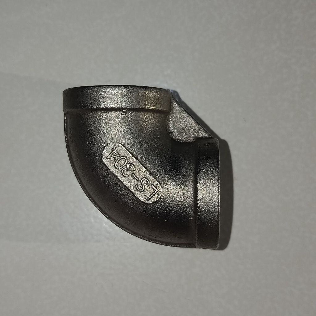Elbow Sock stainless 304 dart 1¼ inch/Elbow sambungan pipa drat dalem