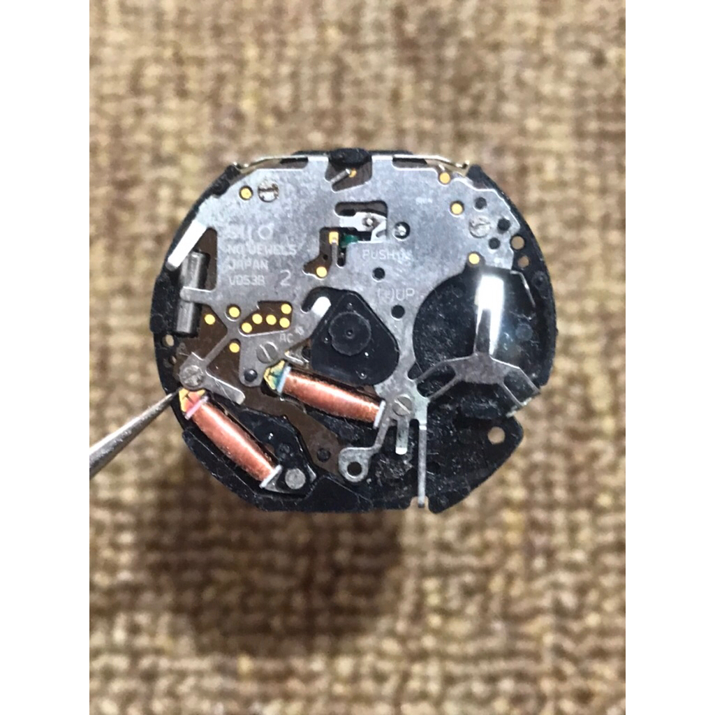 Mesin MATI Jam Tangan Miyota VD53 Kondisi Mati Kanibal Mesin Khusus Profesional