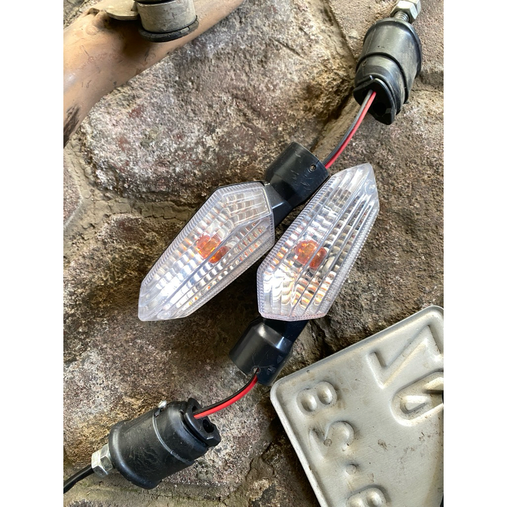 lampu sein copotan ninja 250fi old