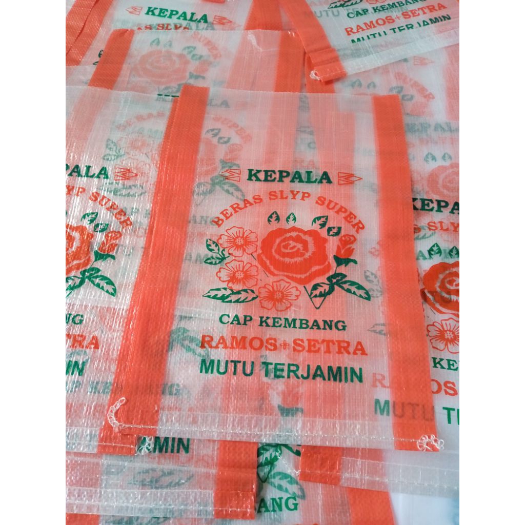 Sablon Karung Beras 5kg Custom