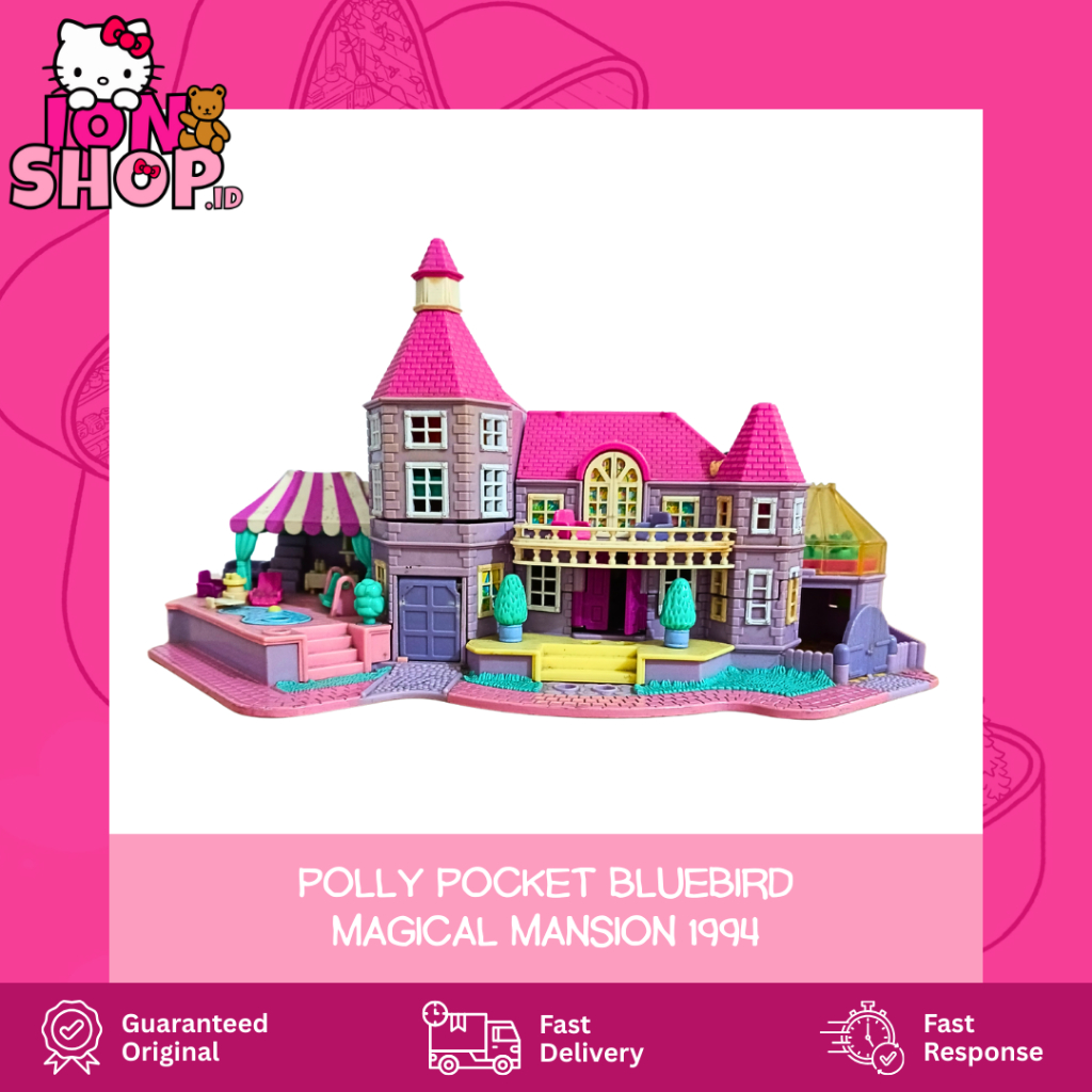 ION PP26 Polly Pocket Bluebird Magical Mansion 1994