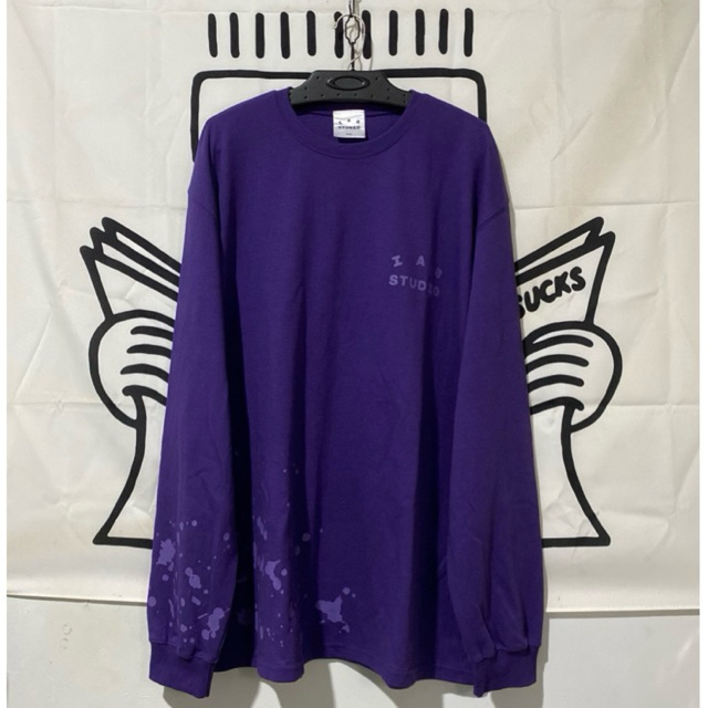 IAB Studio Purple Splashed Longsleeve