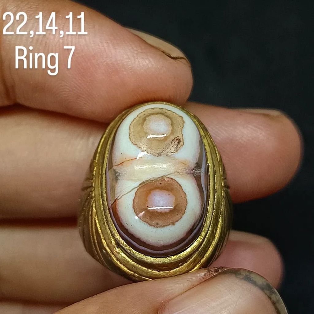 BATU AKIK ANGKA 8 GUNUNG ANTIK (ASLI ALAM)