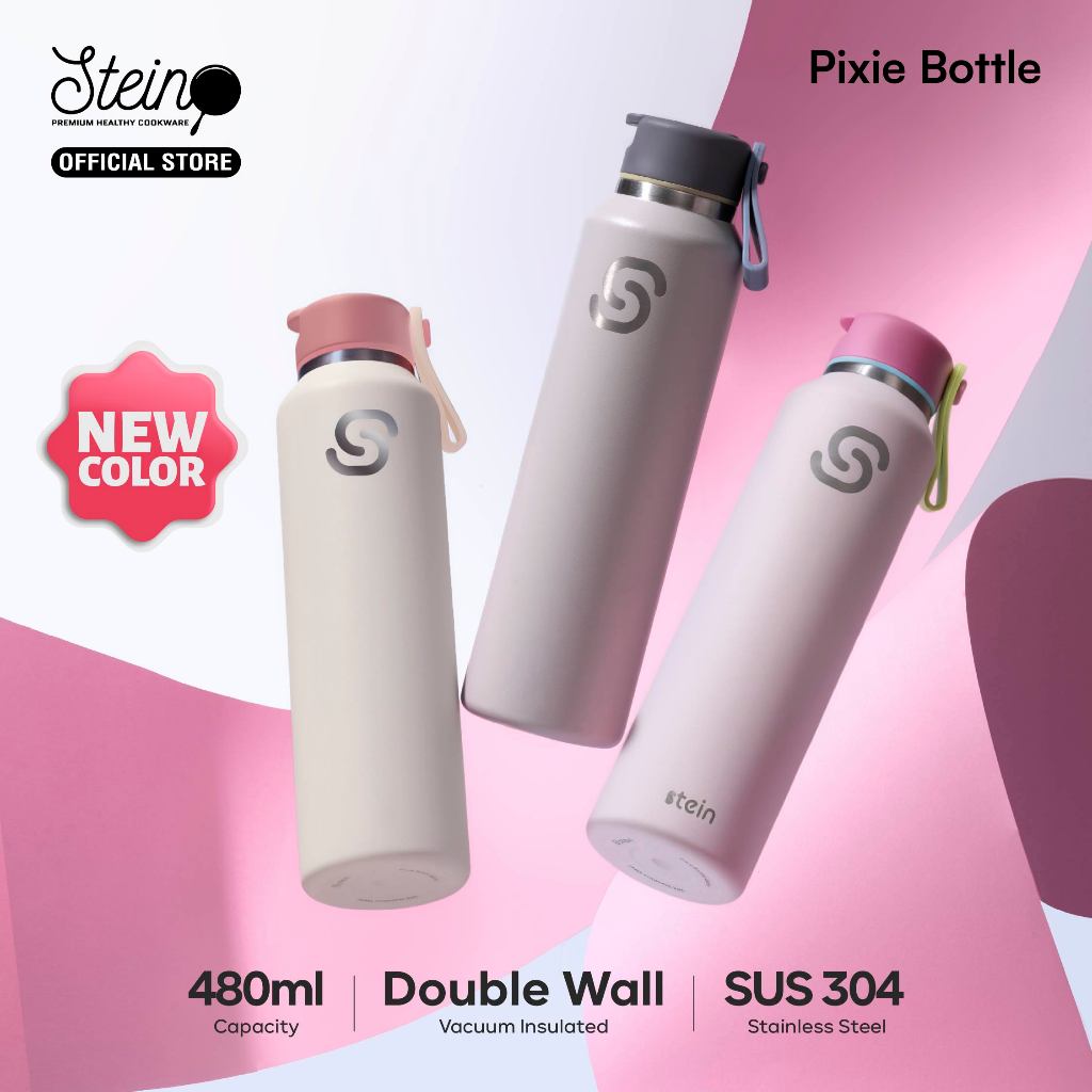 Stein Tumbler Pixie Bottle 480ml - Botol Minum Tahan Panas dan Dingin 480ml SUS 304