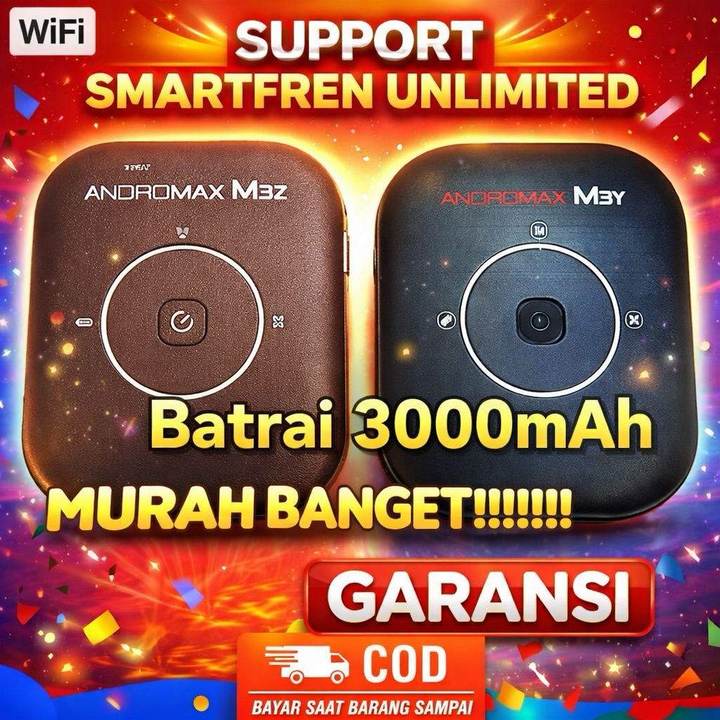 Modem Wifi  Andromax Smartfren unlimited  M3Z M3Y M2Y Bisa Smartfren unlimited , Smartfren portable