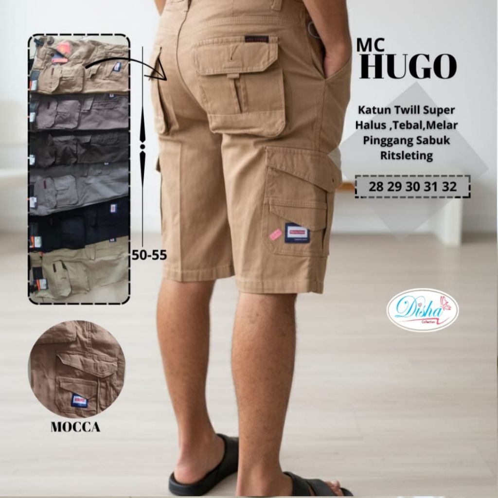CELANA PENDEK COWO MC HUGO