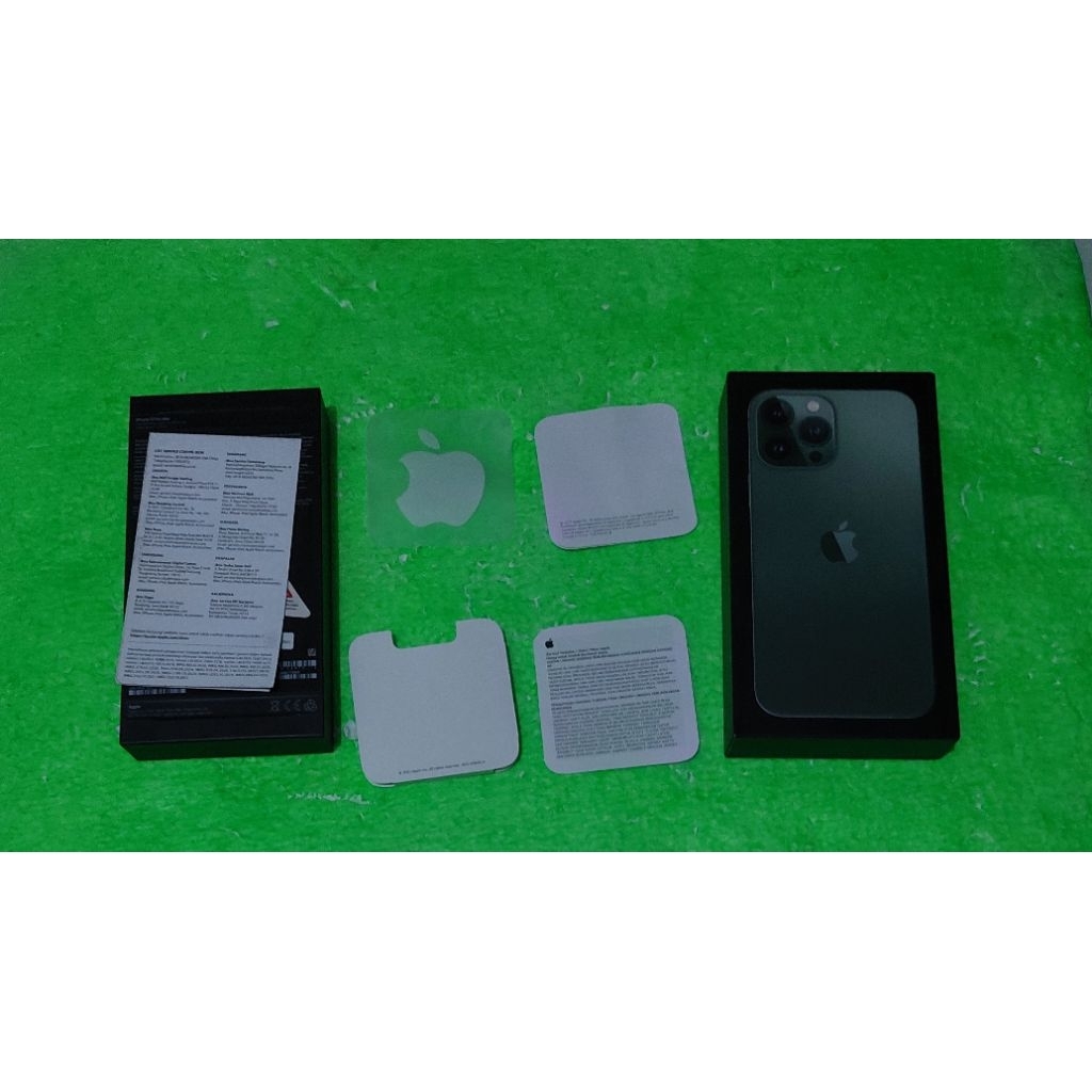 DUS BOX IPHONE 13 PRO MAX ALPINE GREEN ORI COPOTAN IBOX