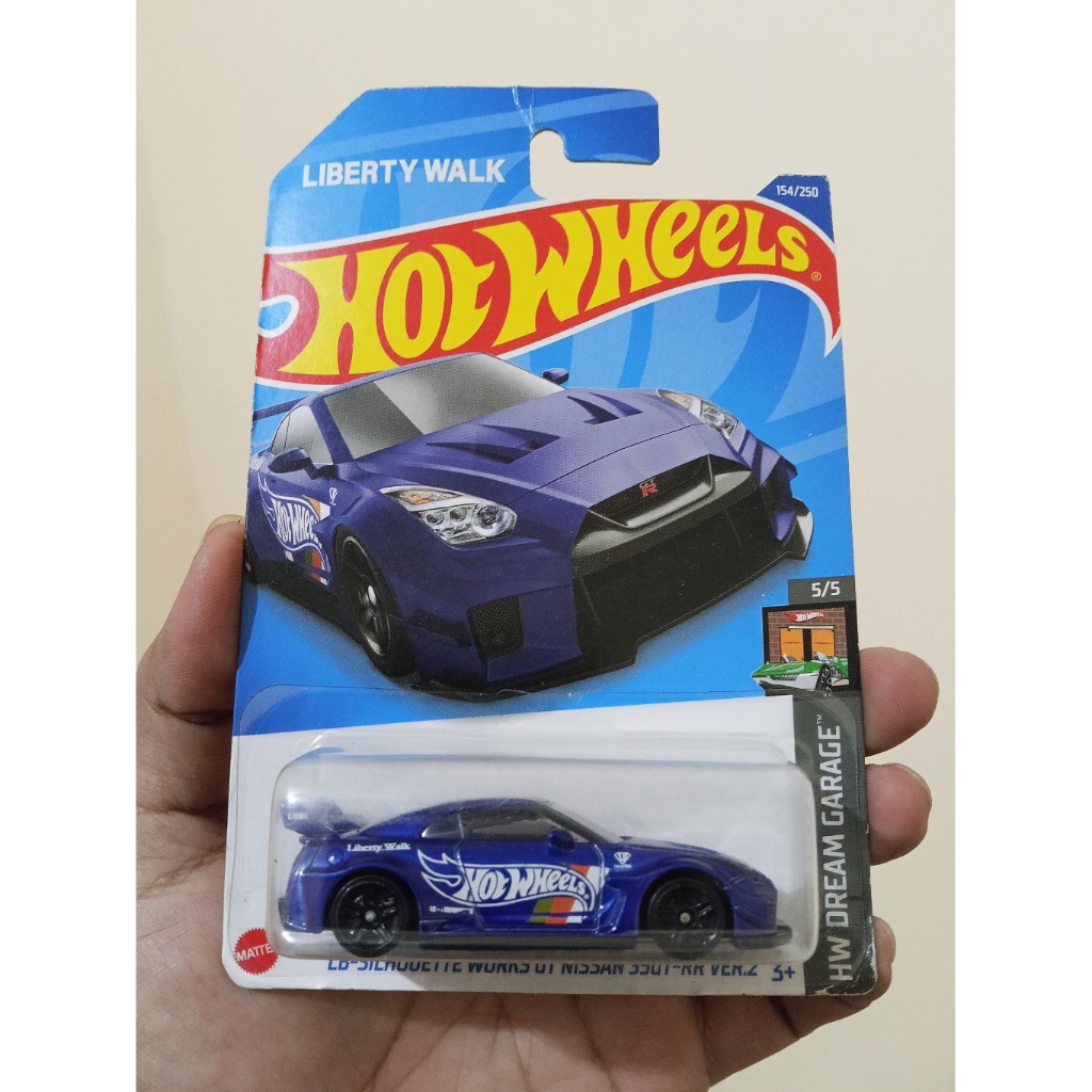 Hot Wheels Hotwheels LB Silhouette Works GT Nissan R35 Lbwk biru blue NO Fast furious SkyLine R34 S1