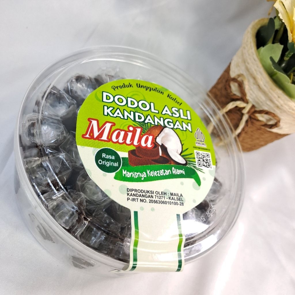 DODOL ASLI KANDANGAN RASA ORIGINAL UKURAN BESAR MAILA