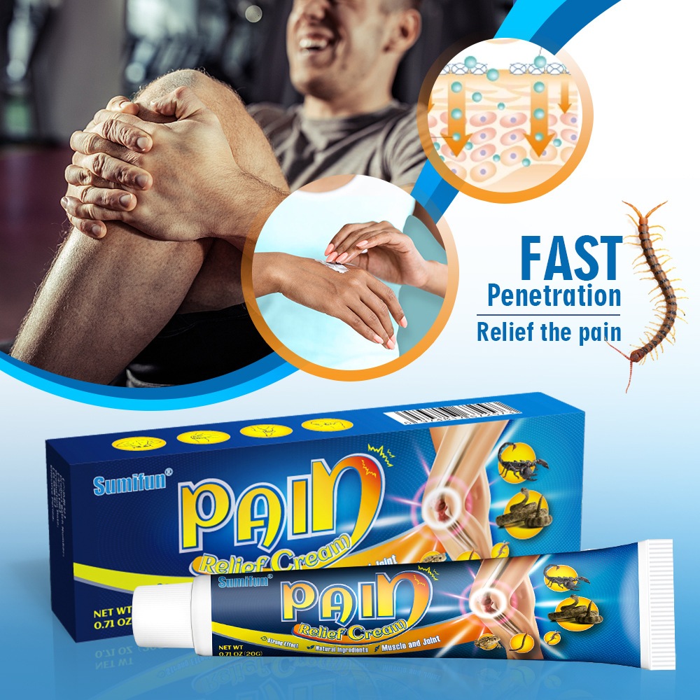 Sumifun Arthritis Bunion Pain Relief Cream Joint Pain Rheumatism Plaster Pain Relievers Ointment 20g