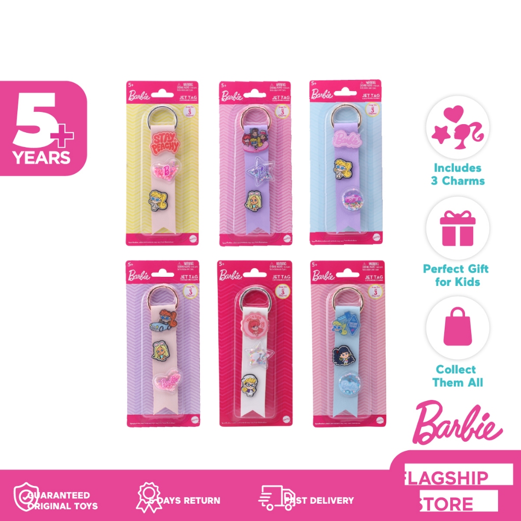 [ Sample Affiliate ] Sample Barbie Jet Tag  - Gantungan Kunci