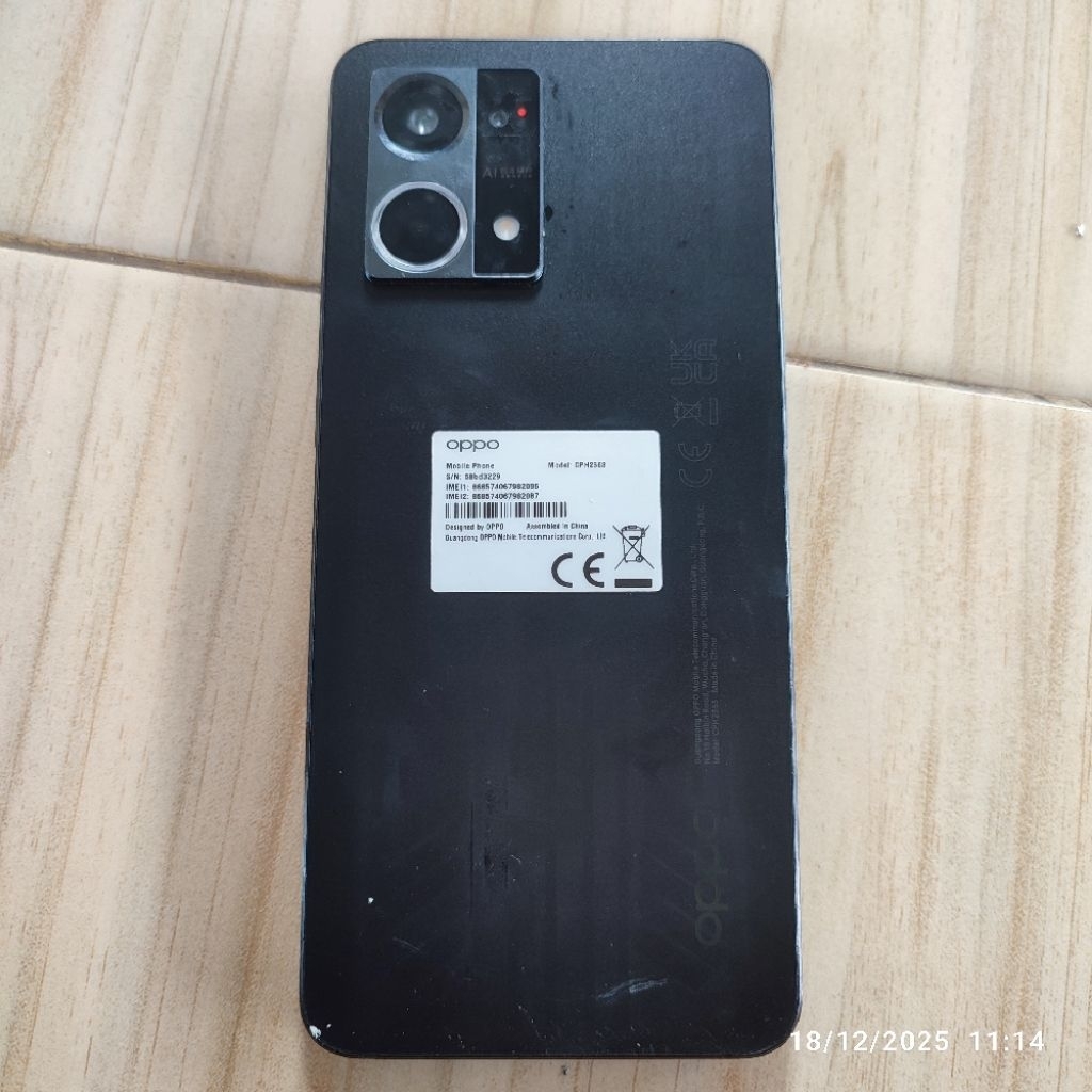 OPPO RENO 7 4G Second Mulus