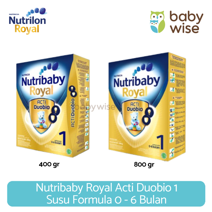 Nutribaby Royal Acti Duobio 1 Susu Formula 0 - 6 Bulan - Susu Formula Anak Bayi