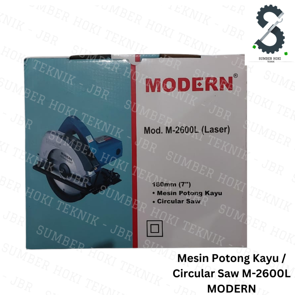 Mesin Potong Kayu 7" Modern M-2600L / Circular Saw Modern M2600L