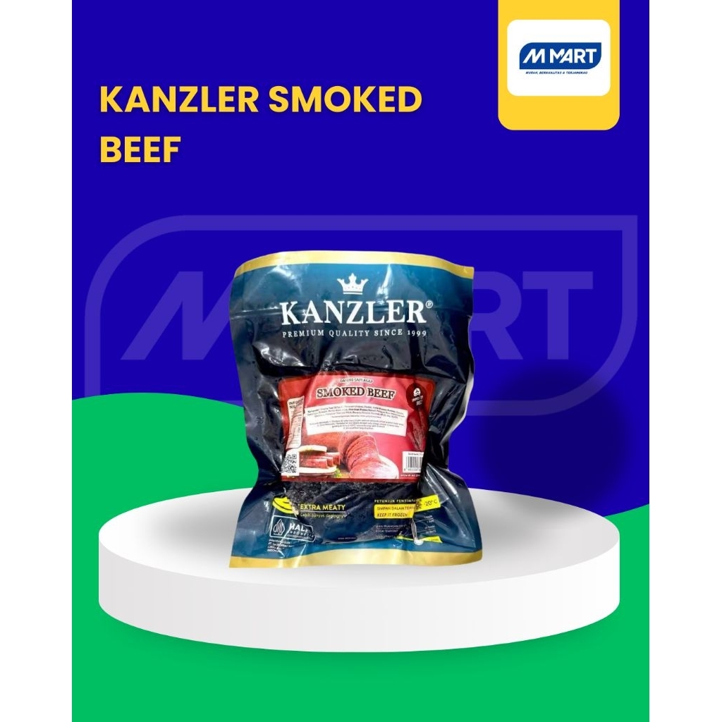 KANZLER SMOKE BEEF 250gram