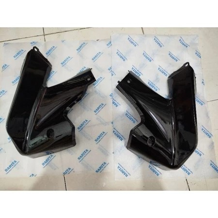 Legshield sayap bawah Honda Revo absolute hitam legshield bawah Revo absolute 110 hitam sepasang