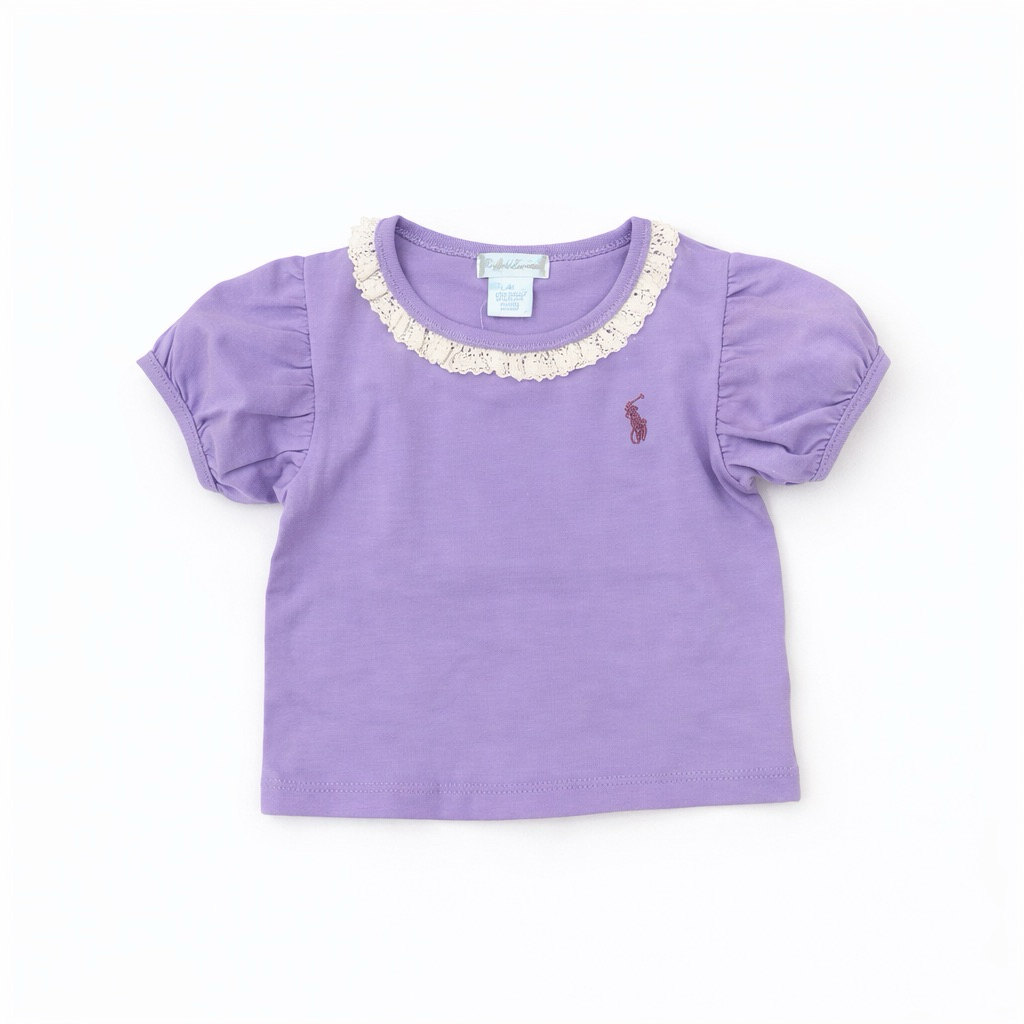 Ralph Lauren China - Thsirt Trousers Baby Girl Purple - 6 Month