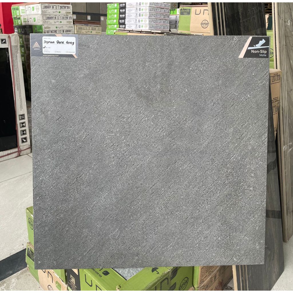 GRANIT LANTAI 60X60 AYMAN DARK GREY