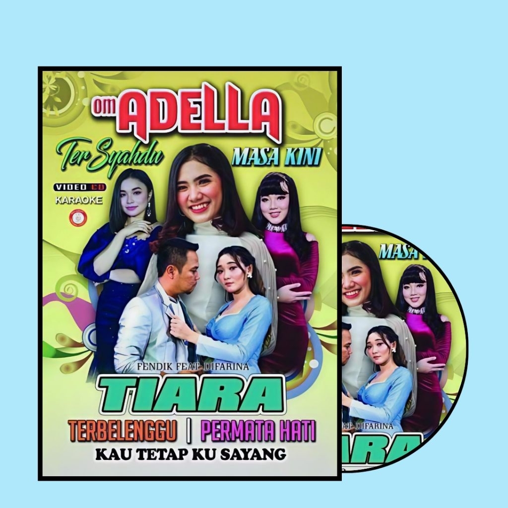 KASET DVD MOBIL LAGU DANGDUT KOPLO OM ADELLA - KASET DVD MUSIK LAGU DANGDUT TERBARU - KASET DVD VIDI