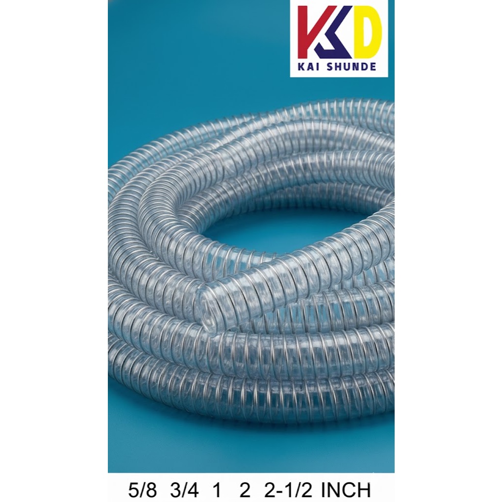 Selang Kawat  3/4 5/8 1 1-1/2 1-1/4 2 inch selang pvc kawat industrial grade harga permeter