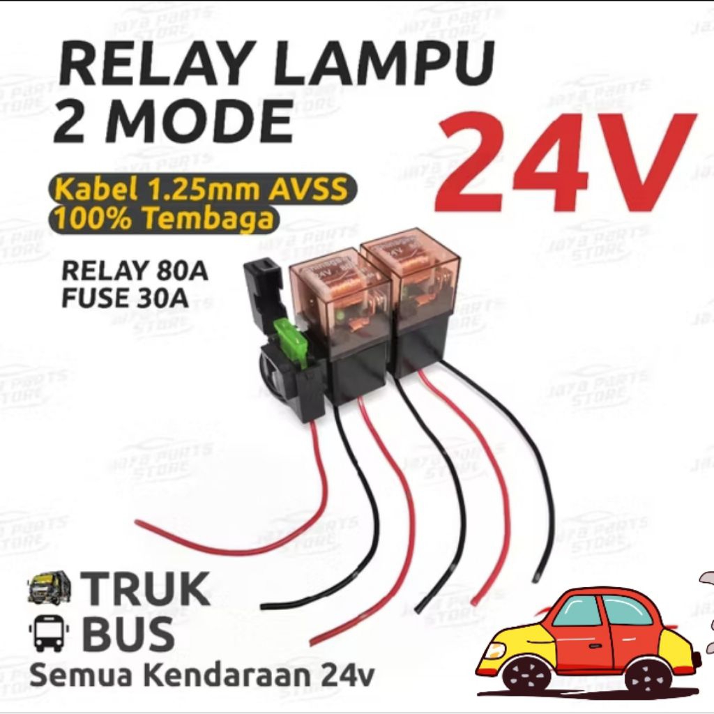 Kabel Relay Lampu Biled Lampu Tembak Lampu Led Kabel Relay Set Lampu Mobil Lampu Motor Kabel Relay U