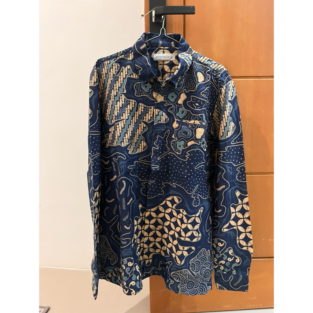 Preloved - Mandalas Navy Batik Men.