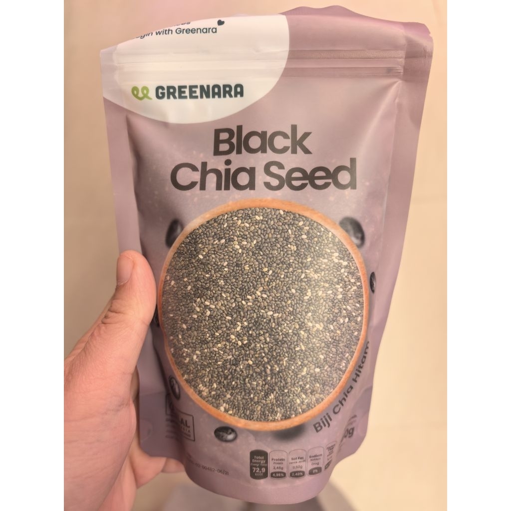 GREENARA CHIASEED 250gr. CHIASEED IMPORT. CHIASEED MURAH