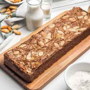 PRIMARASA - BROWNIES COKLAT ALMOND (KECIL) 300 gr  OLEH OLEH KHAS BANDUNG