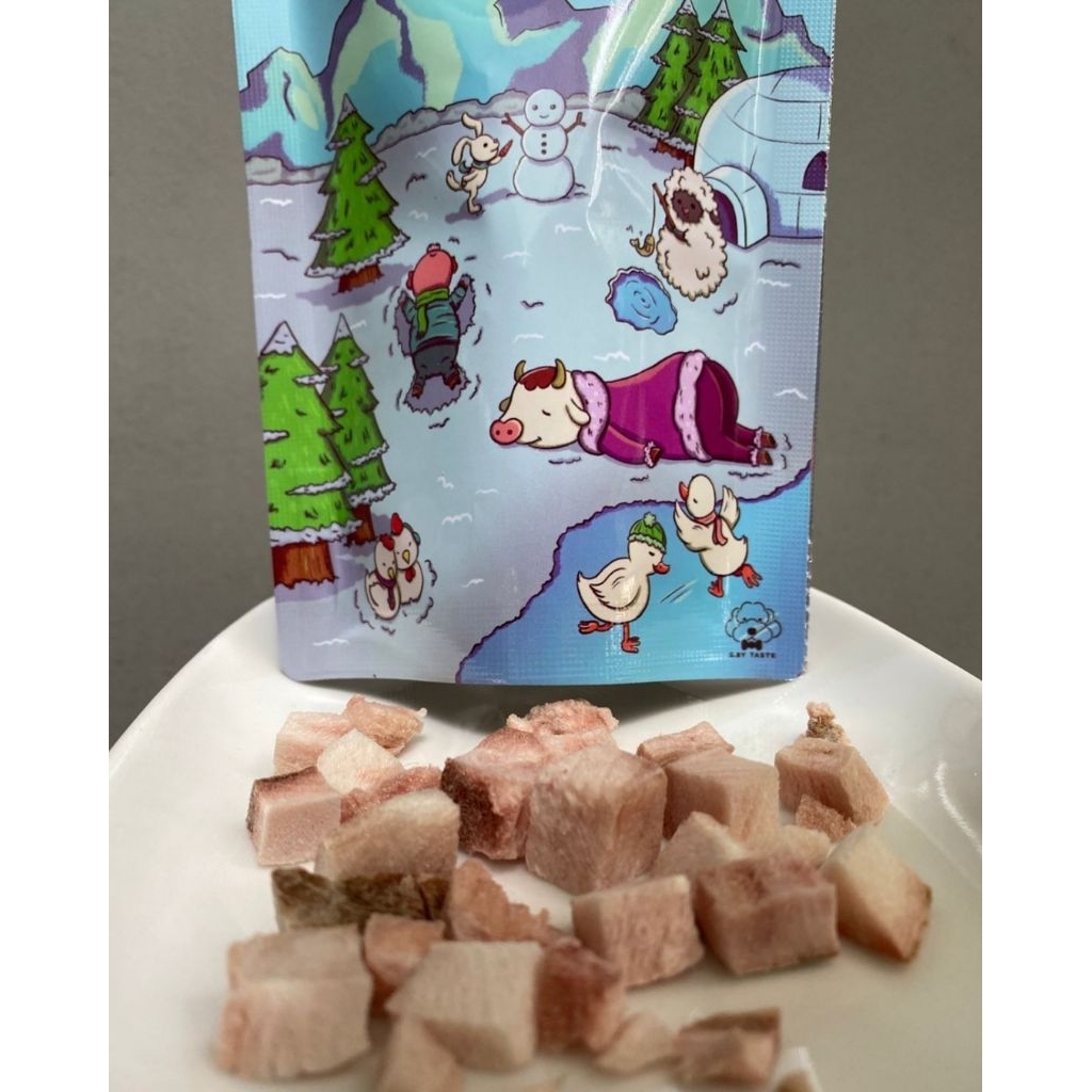 Freeze dried ikan gabus snack anjing kucing g.bytaste @g.bytaste homemade