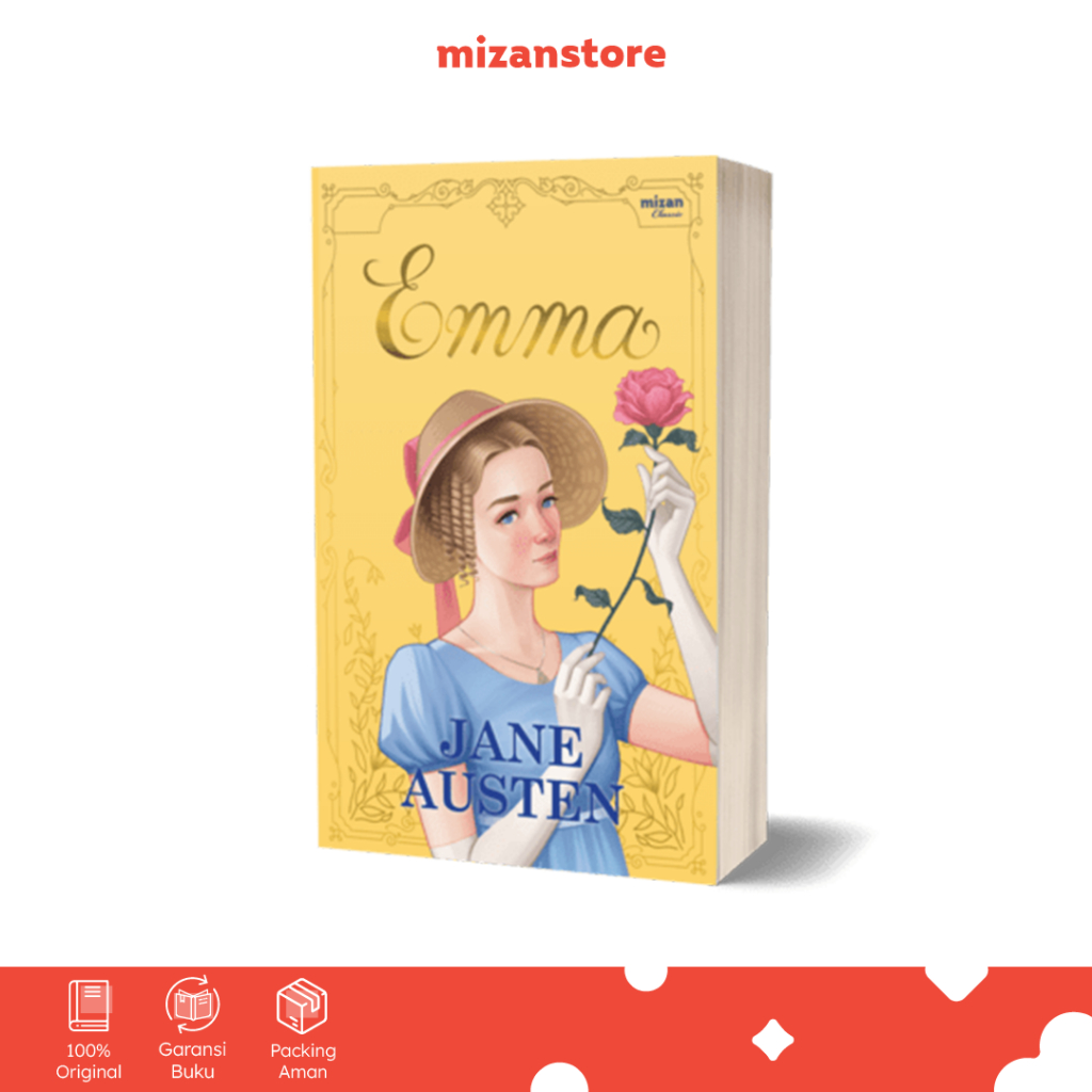 Novel Emma Republish - Jane Austen - Klasik Terjemahan Bahasa Indonesia - Mizan Jakarta