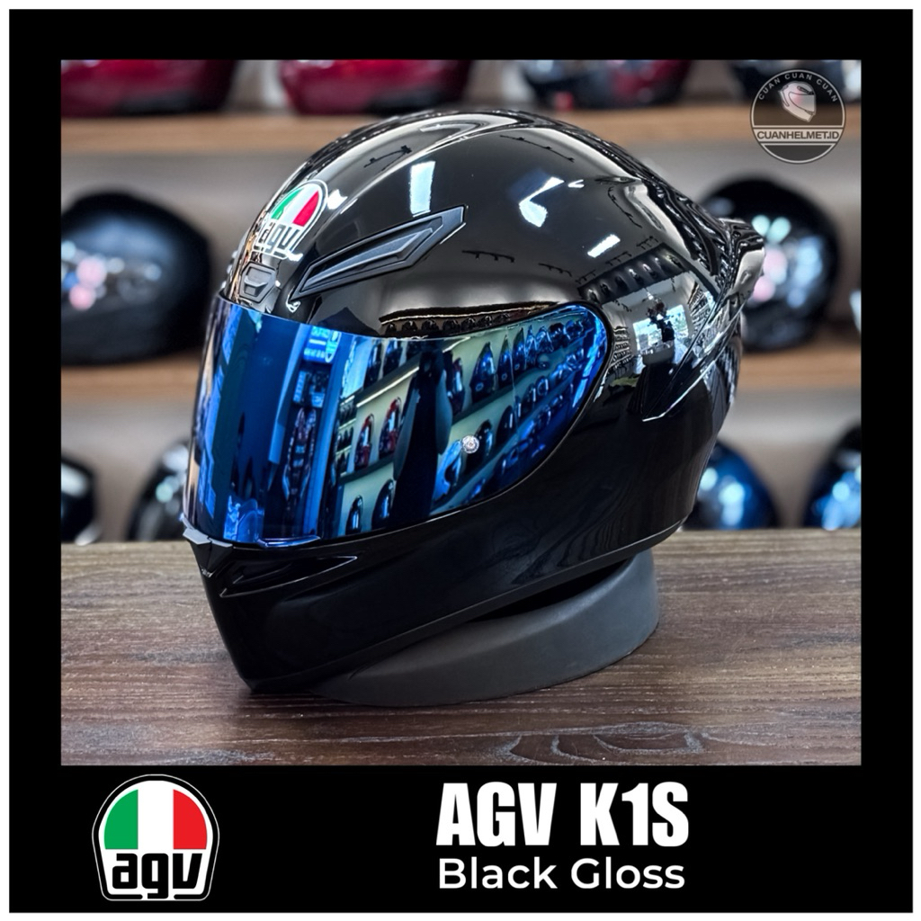 AGV K1 S Black Gloss