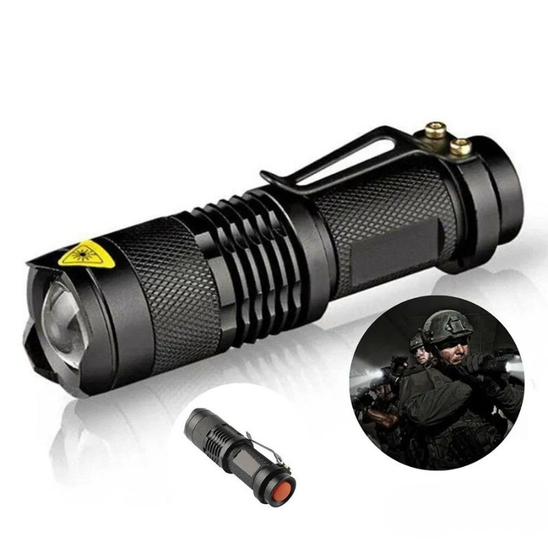 Senter LED / Pocketman Senter LED Flashlight 2000 Lumens Waterproof