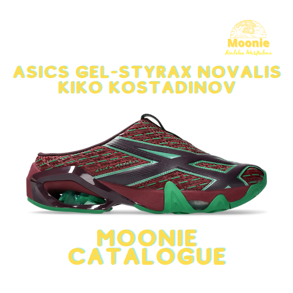 Asics Gel Styrax Novalis x Kiko Kostadinov Dahlia Bright Green Used Original Guarantee