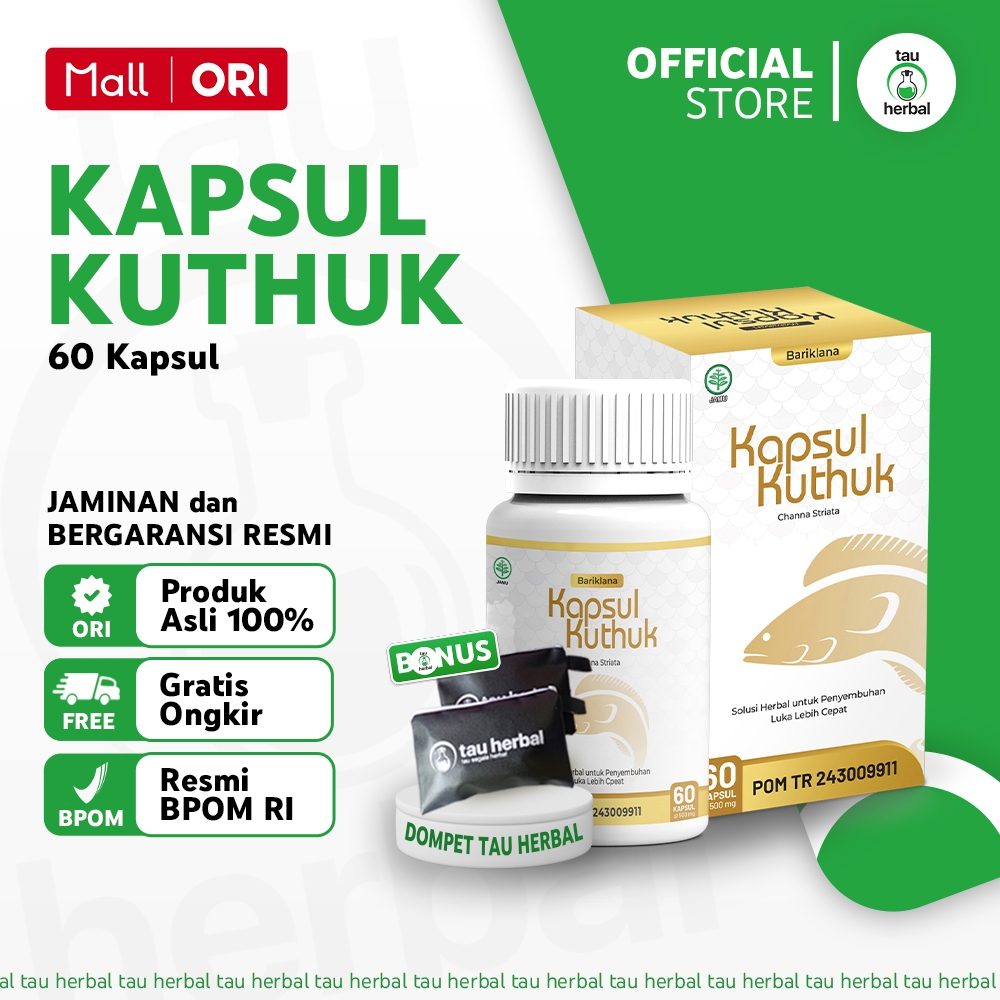 Kapsul Ikan Gabus Bariklana Obat Herbal Untuk Pemulihan Pasca Melahirkan Operasi dan Luka