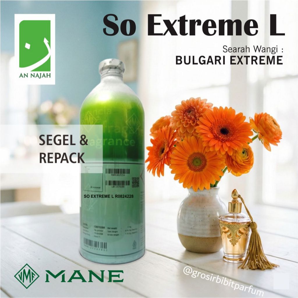 SO EXTREME L | Searah Wangi Bulgari Extreme | Mane | Segel