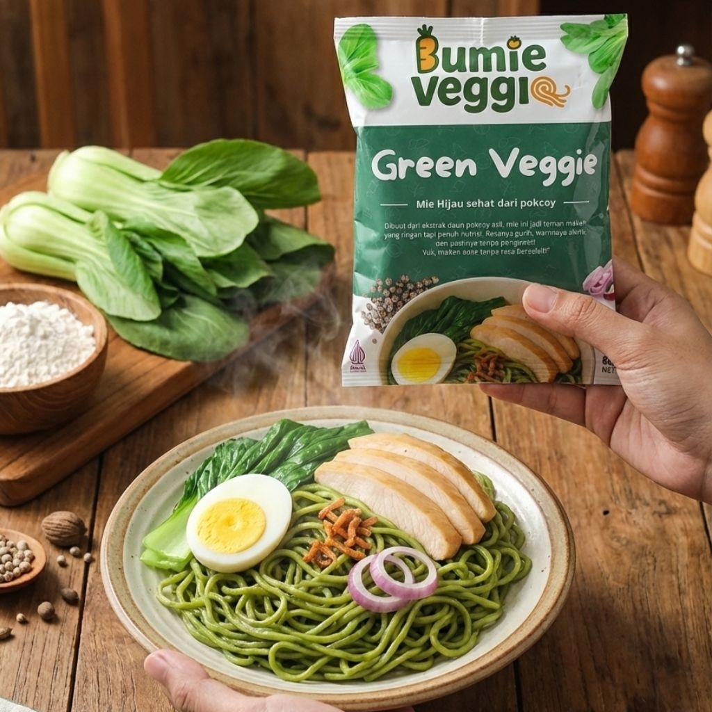 BUMIE VEGGIE varian Green Veggie