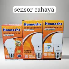 HANNOCH LIGHT SENSOR , HANNOCH SENSOR CAHAYA MATAHARI , FITTING E27, 6-30W