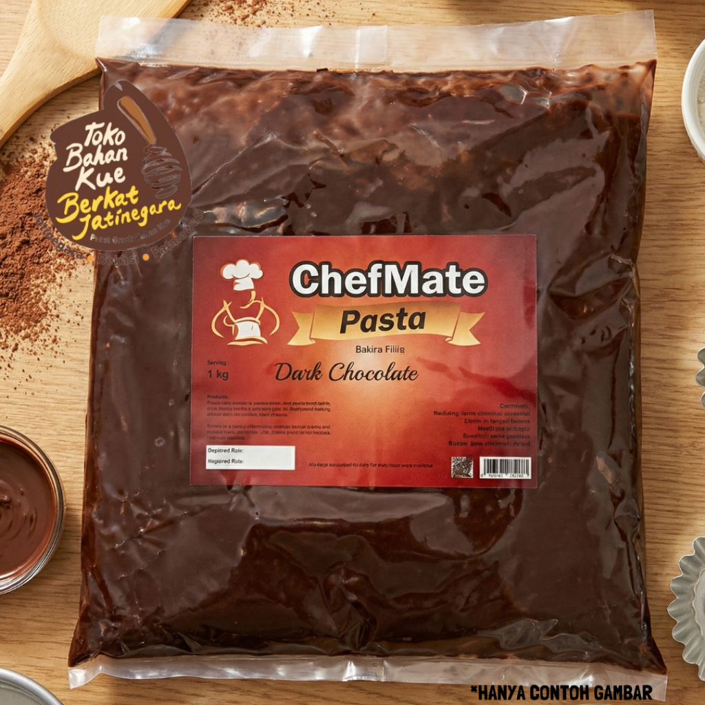 CHEFMATE PASTA CHOCOLATE FILLING / FILLING COKLAT 1 KG/KARTON