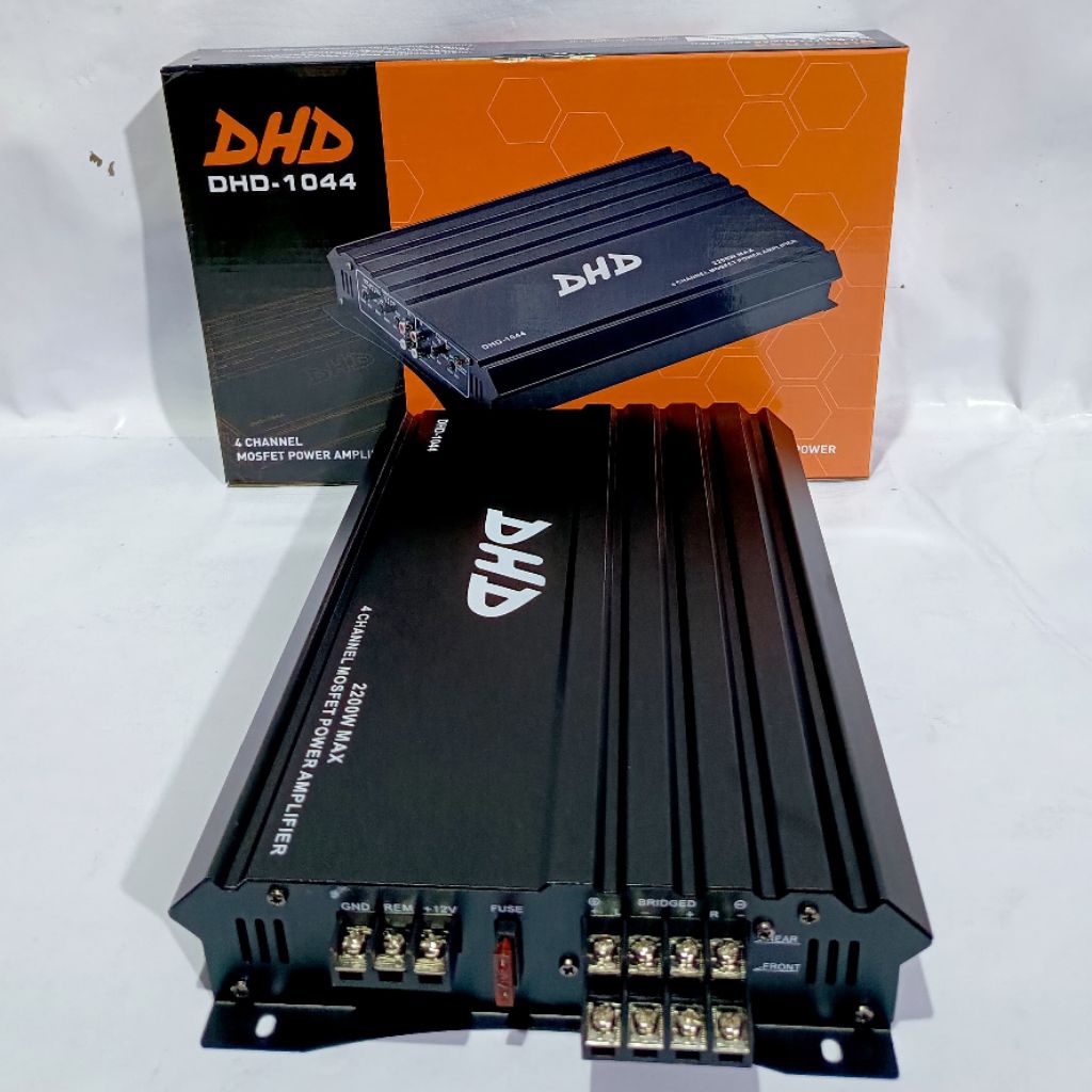 power mobil DHD 1044 power 4channel power murah