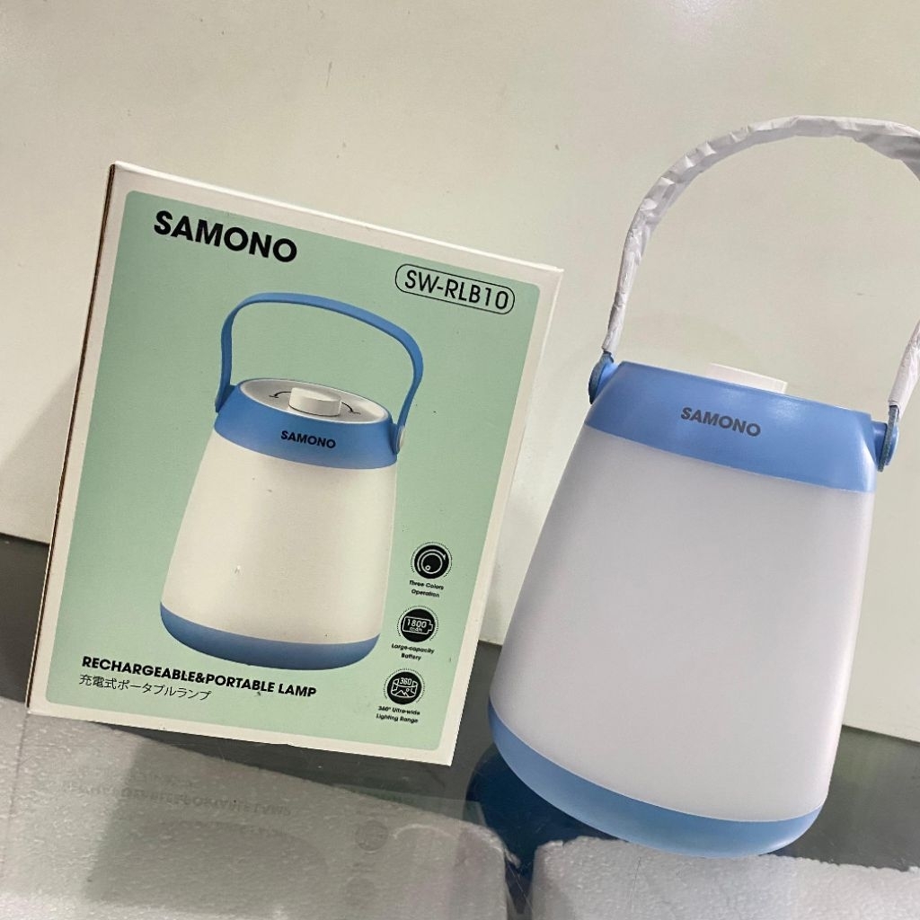 SAMONO SW-RLB10 PORTABLE LAMP RECHARGEABLE