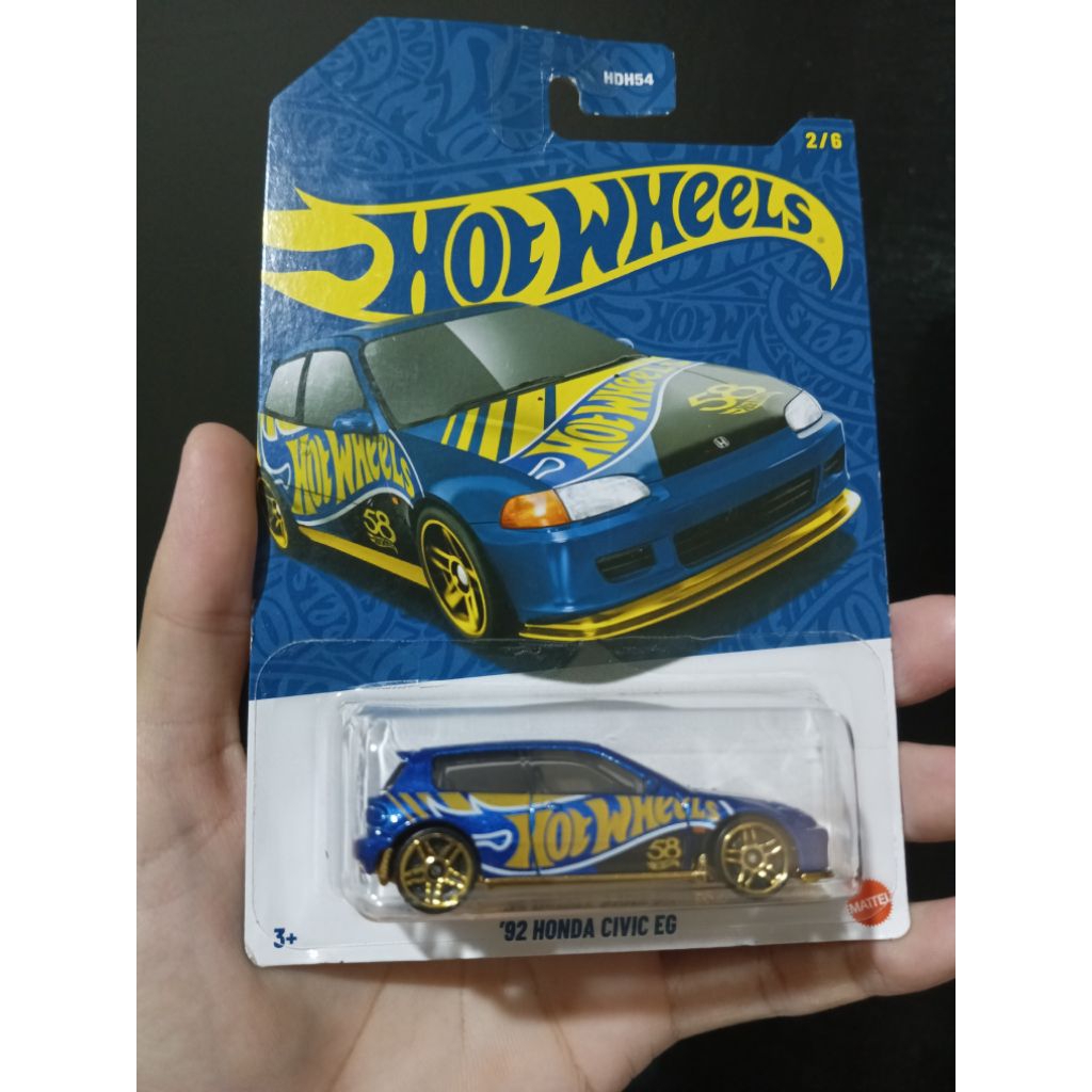 Hot Wheels Anniversary 58 Honda Civic EG Estilo '92 1:64 HW HotWheels