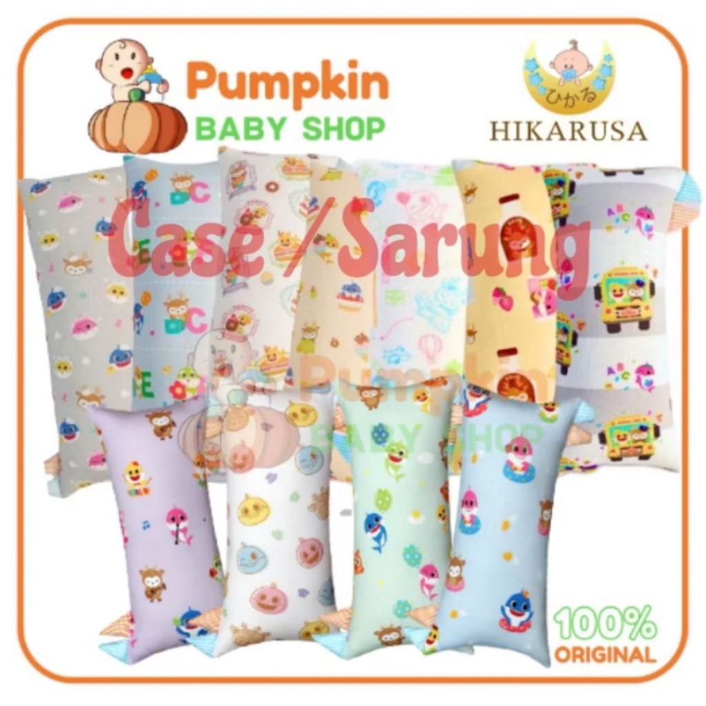 Sarung Hikarusa x Baby Shark Bantal / Guling Hikarusa Size S M L XL