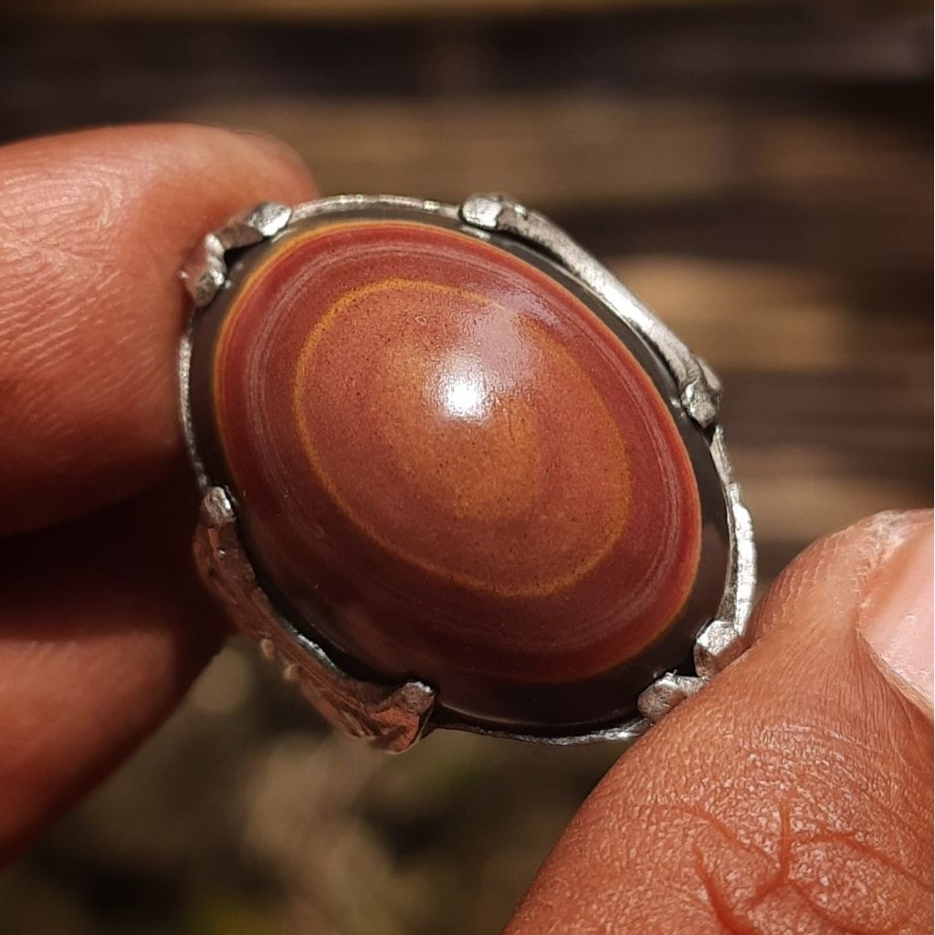 Batu akik ati ayam poser