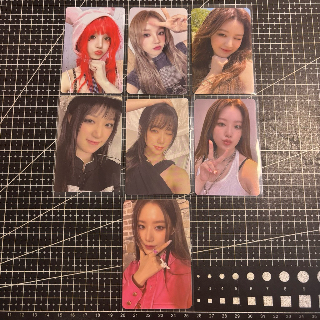 PC PHOTOCARD (G)I-DLE GIDLE SHUHUA CONCERT I AM FREETY | JEWEL CASE POCA 2 | QUEEN POB KMSTATION I F
