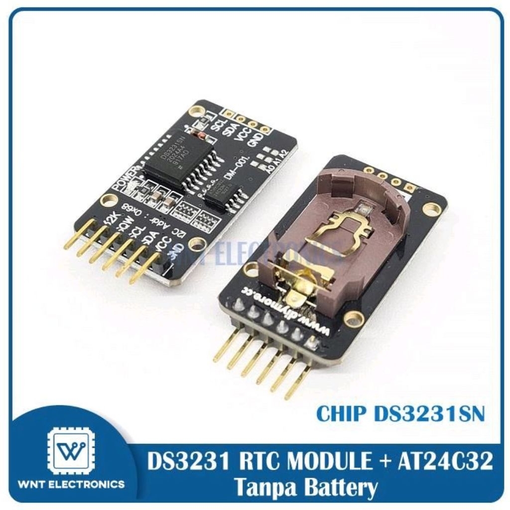 DS3231 RTC MODULE DS3231SN TANPA BATTERY